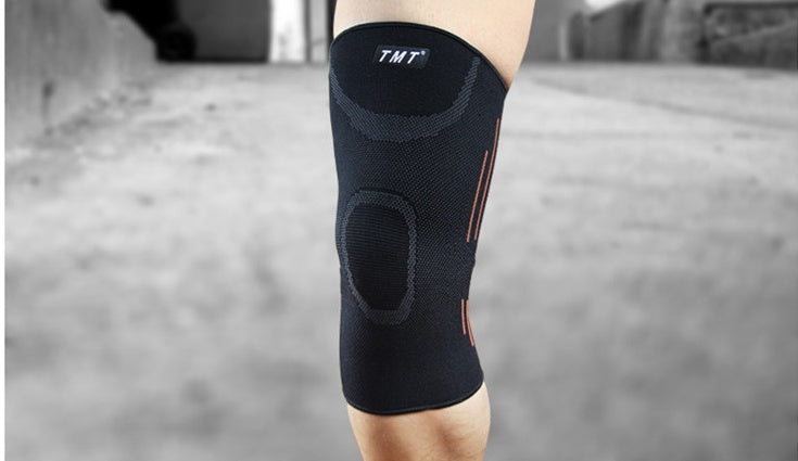 TMT sports knitted bamboo charcoal knee pads