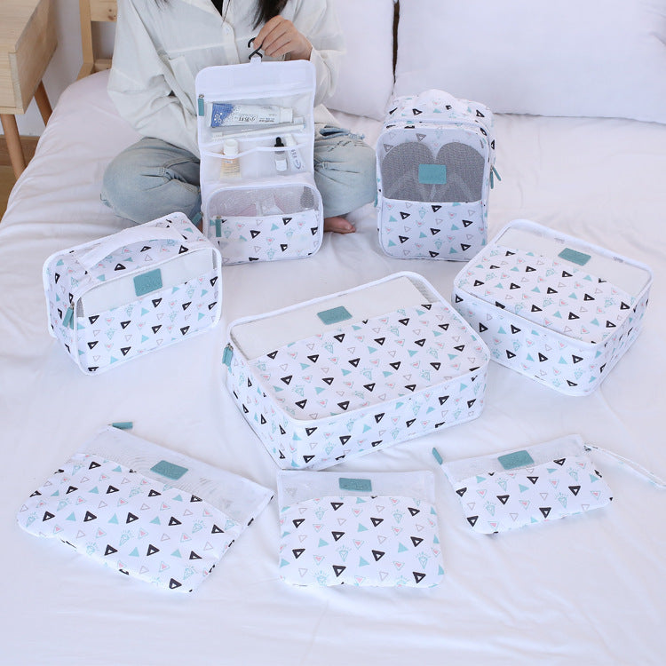 Travel storage bag set of six