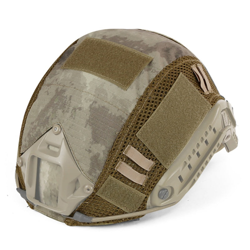 Tissu de camouflage pour casque tactique extérieur