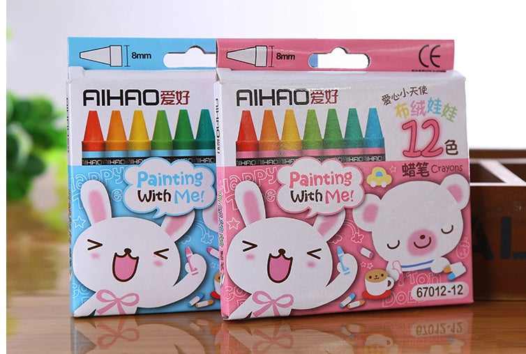 Children's drawing crayons