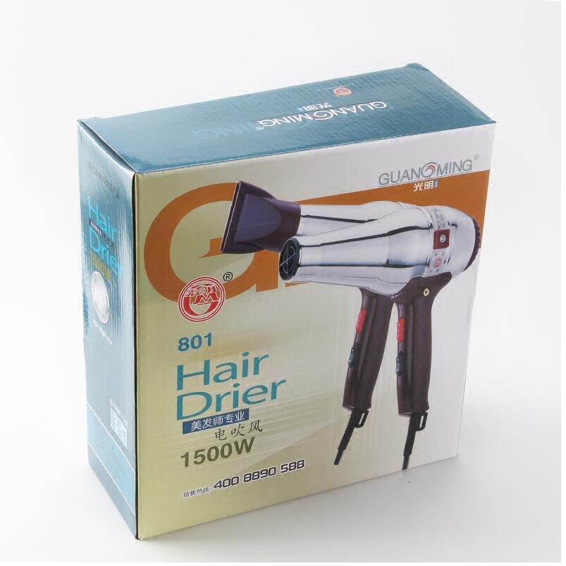 Stainless Steel Iron Shell Hair Dryer 1500W High Power