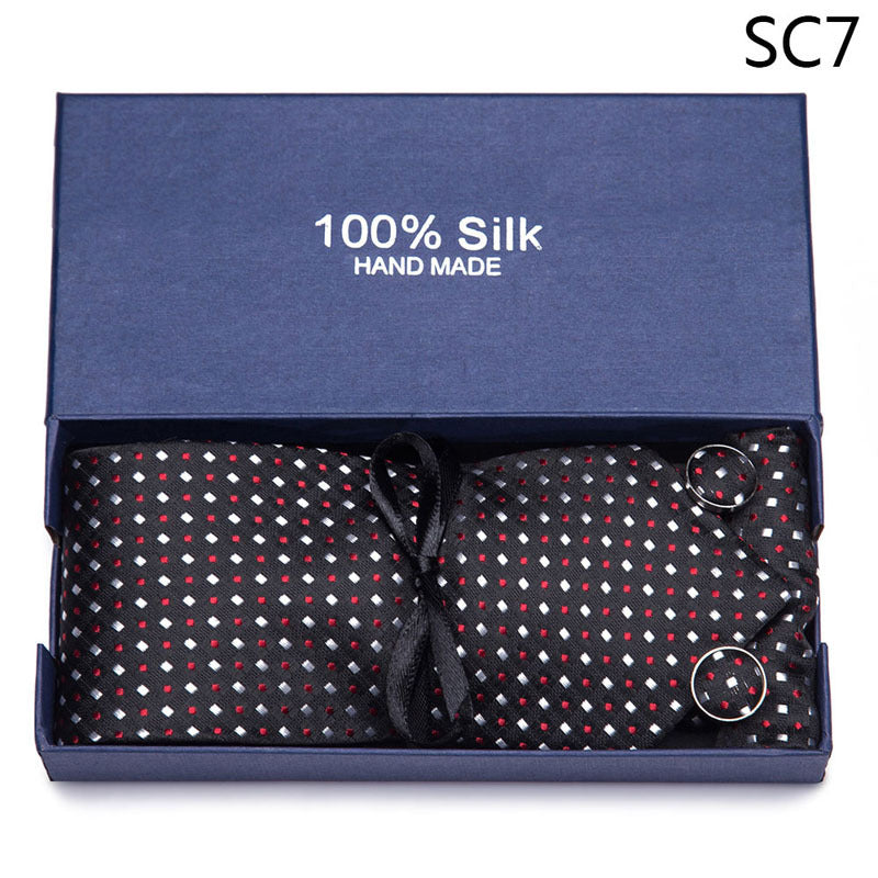 Men's Tie Gift Box Set Group Business Formal