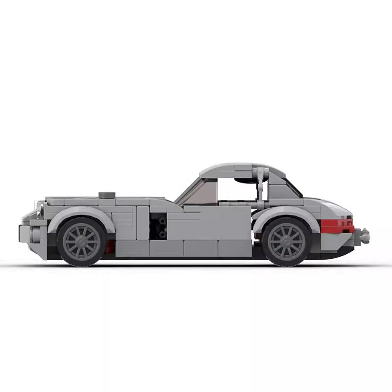 Running Car Building Block Small Particle MOC Puzzle Technology DIY Toy