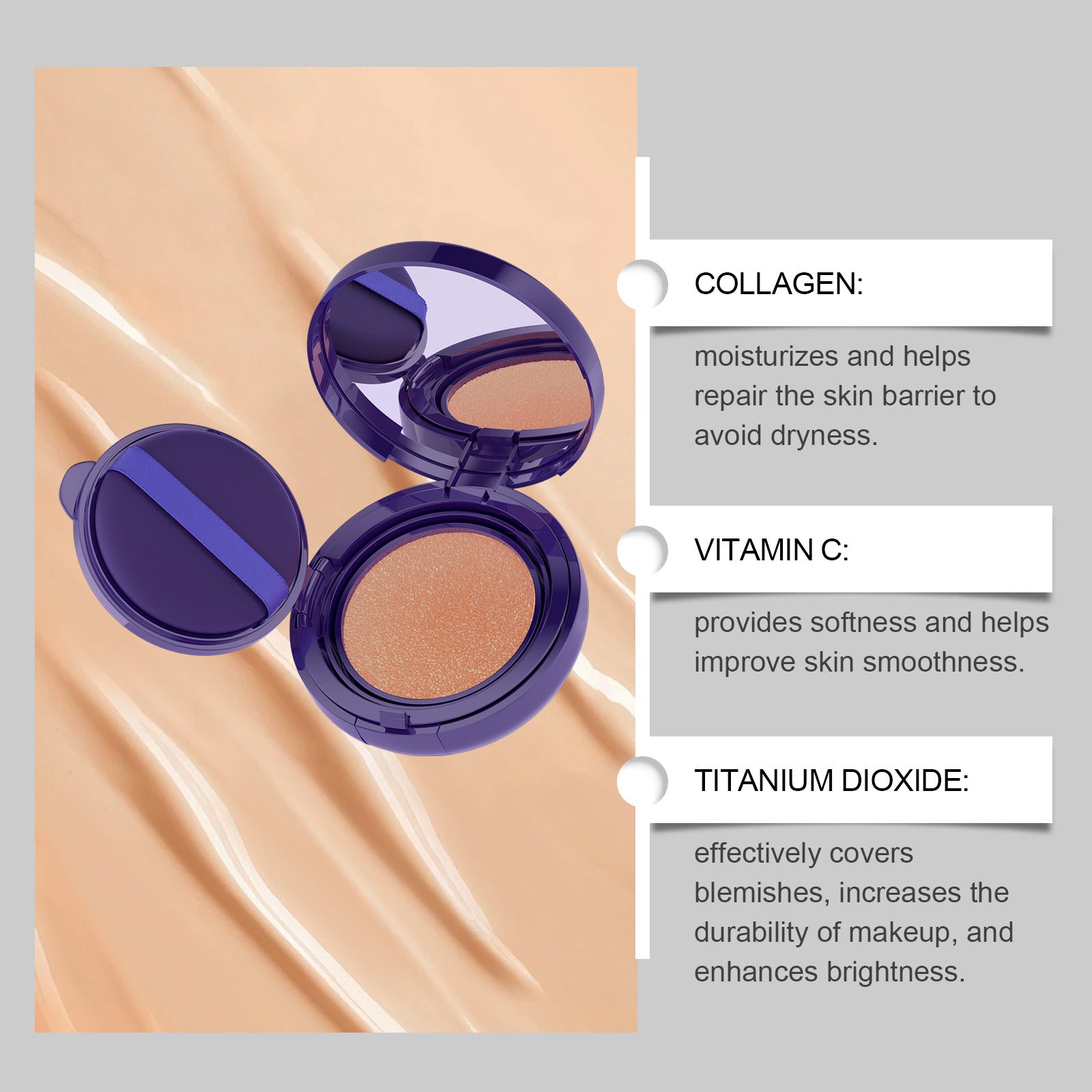 Soft Matte Cream Concealer Ivory White