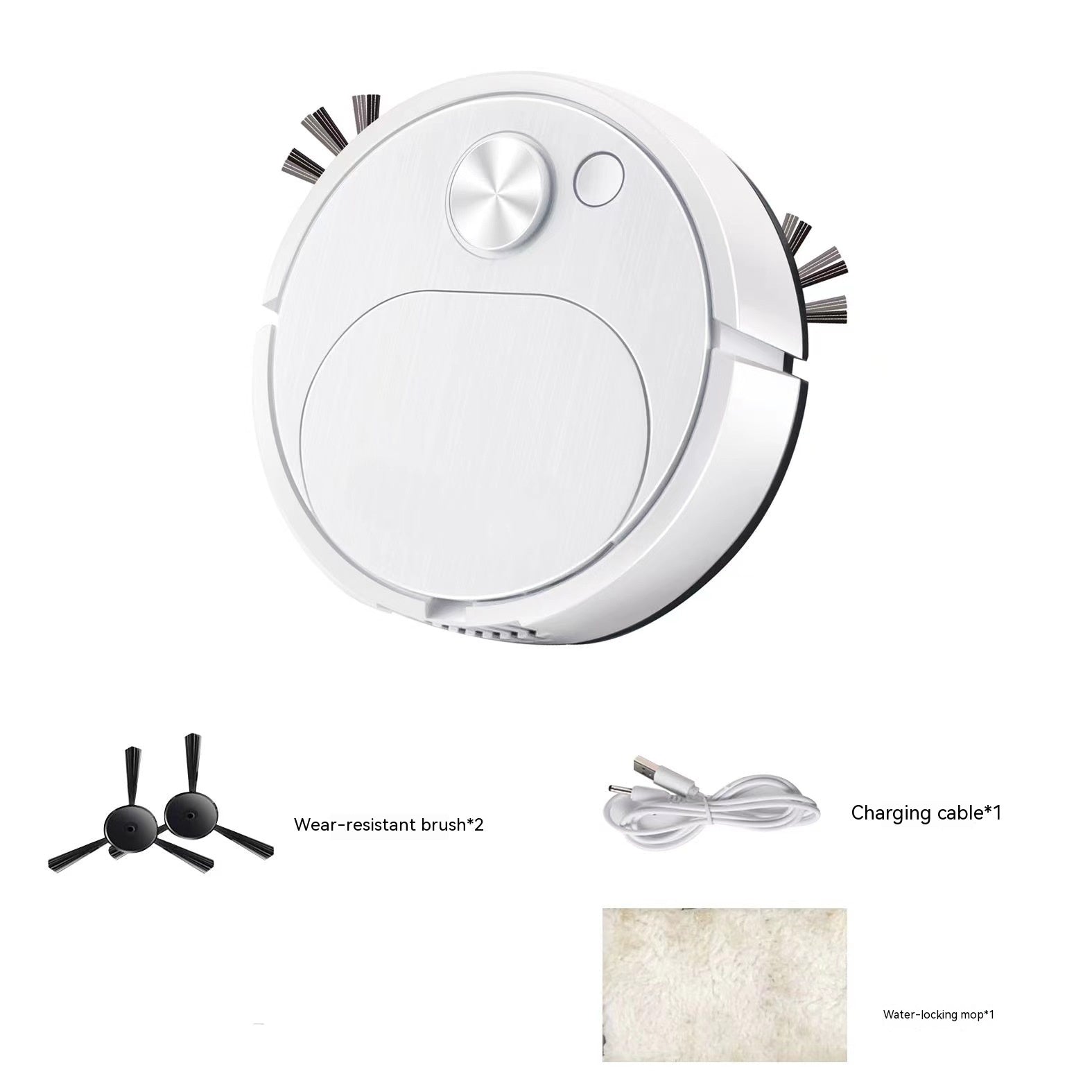 Automatic Household Mini USB Rechargeable Smart Vacuum Cleaner
