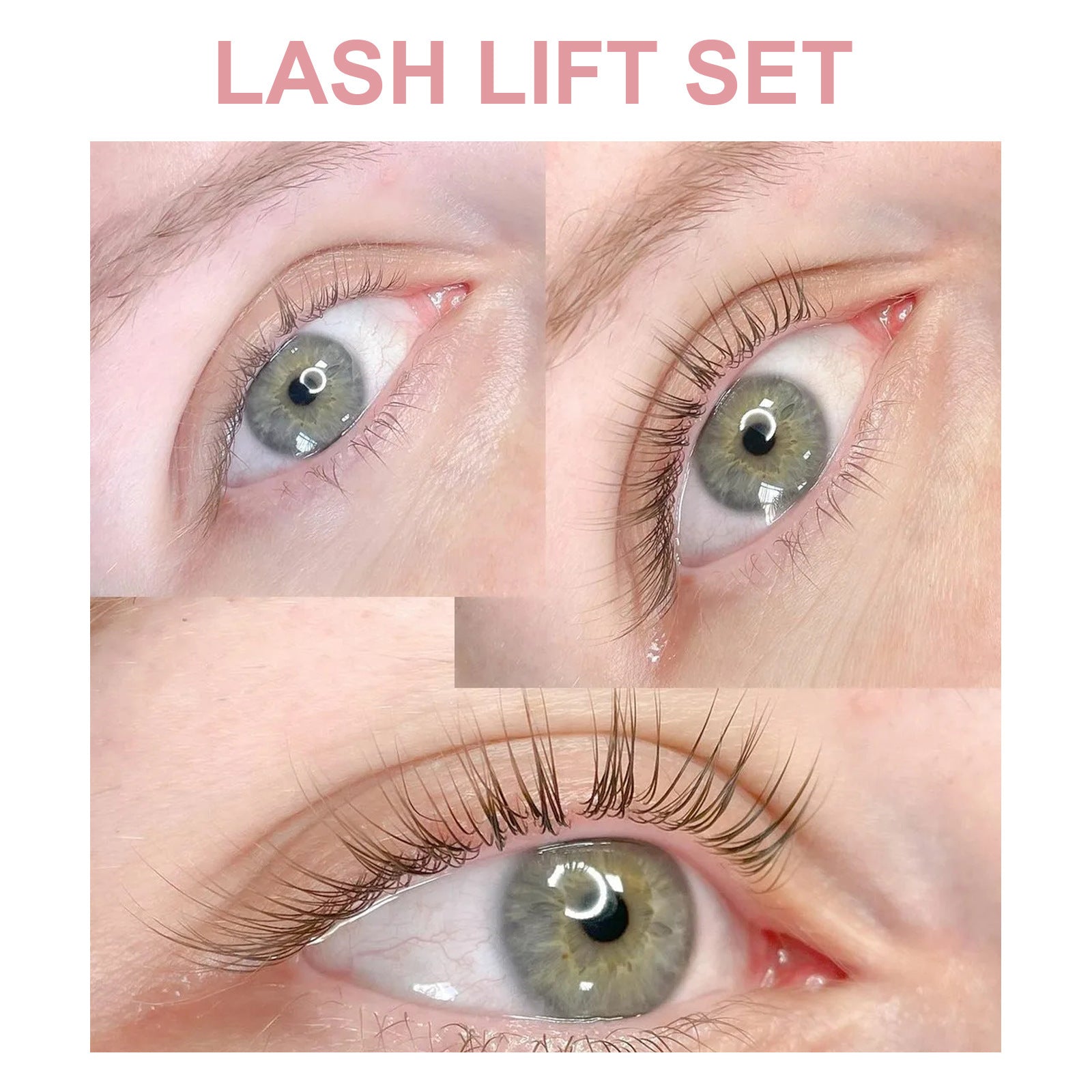 Eyelash Set Black And Beautiful Curling Smear