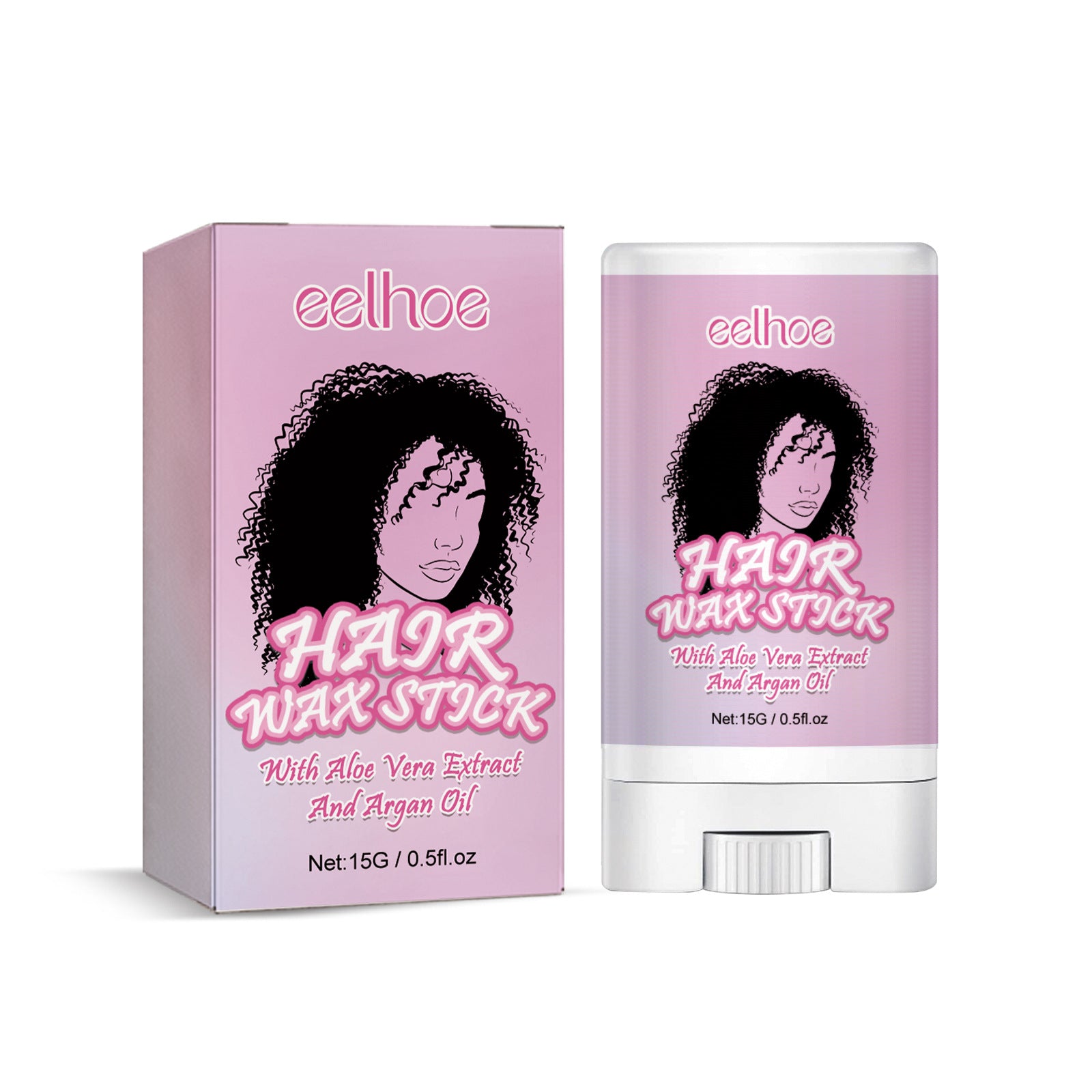 Long-lasting Styling Smooth Frizz Broken Natural Luster Solid Hair Wax Stick