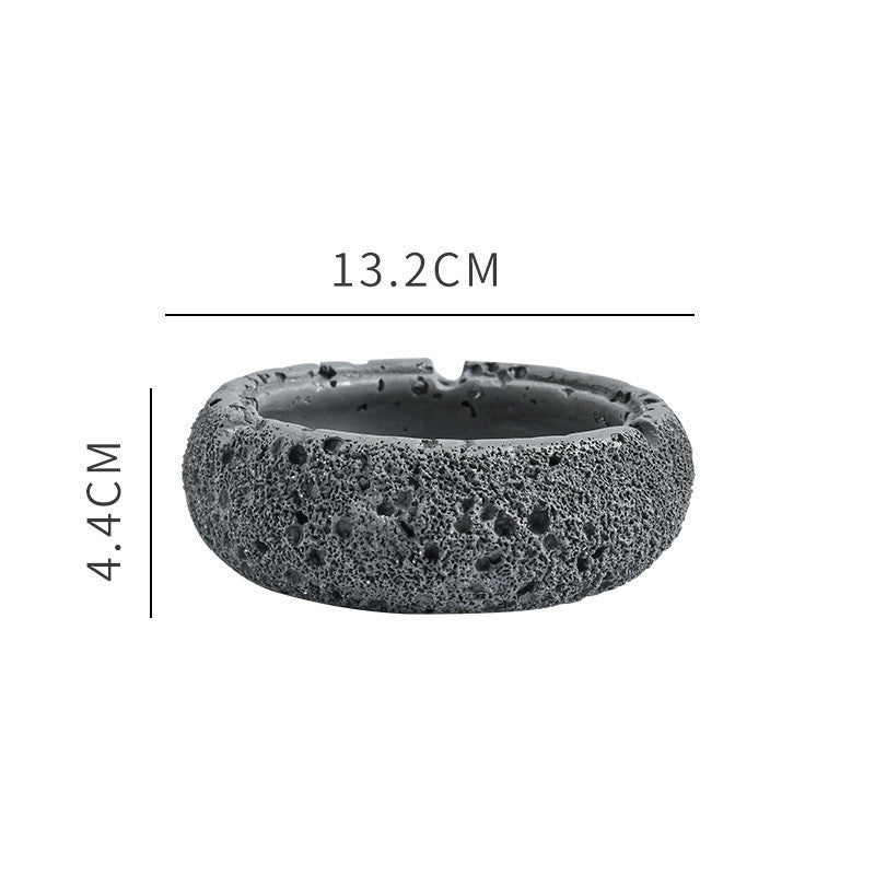 Cement Astronaut Ashtray With Cover Protection