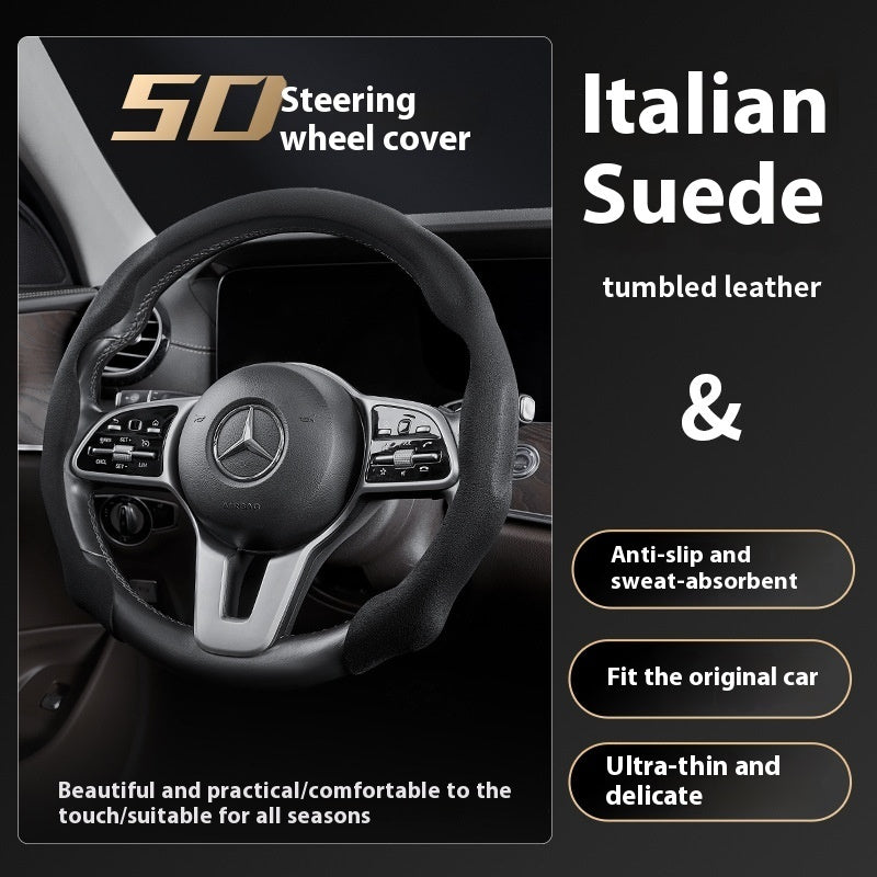 Steering Wheel Cover Suede Four Seasons Universal