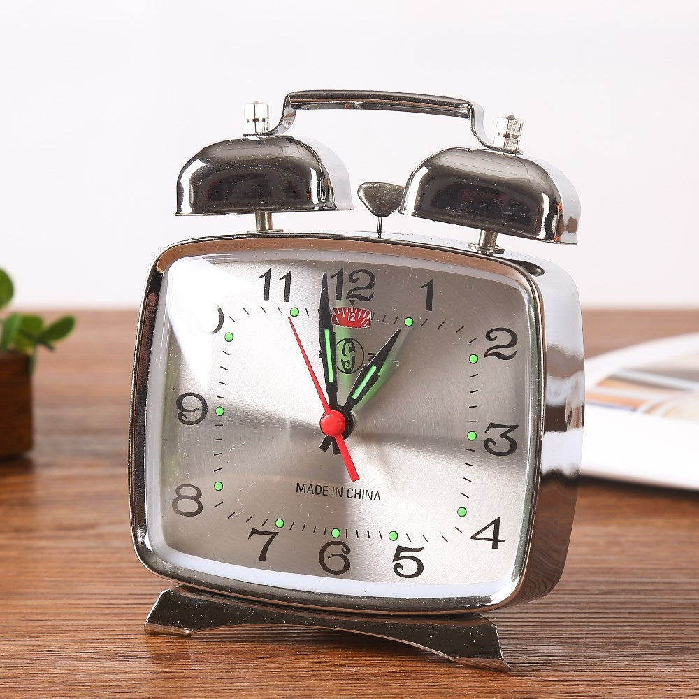 Elementary School Student Alarm Clock Wake Up Retro