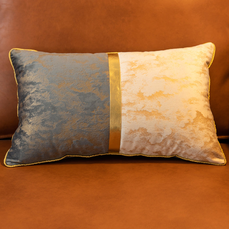Velvet Solid Colour Cushion Bedside Backrest