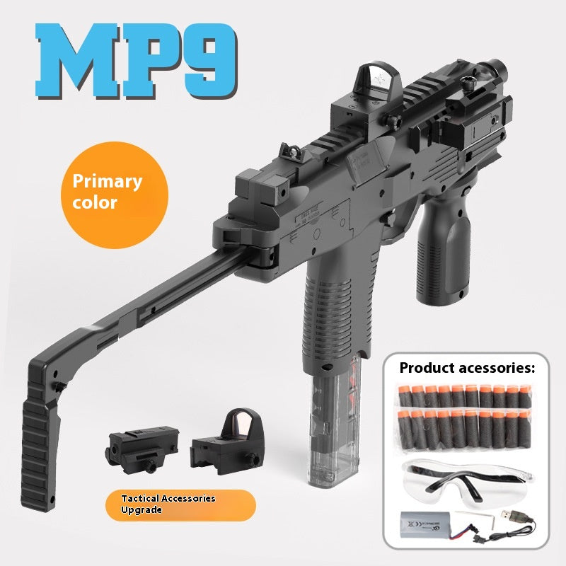 MP9 High-speed Electric Automatic Continuous Delivery Of Left-wheel Submachine Gun