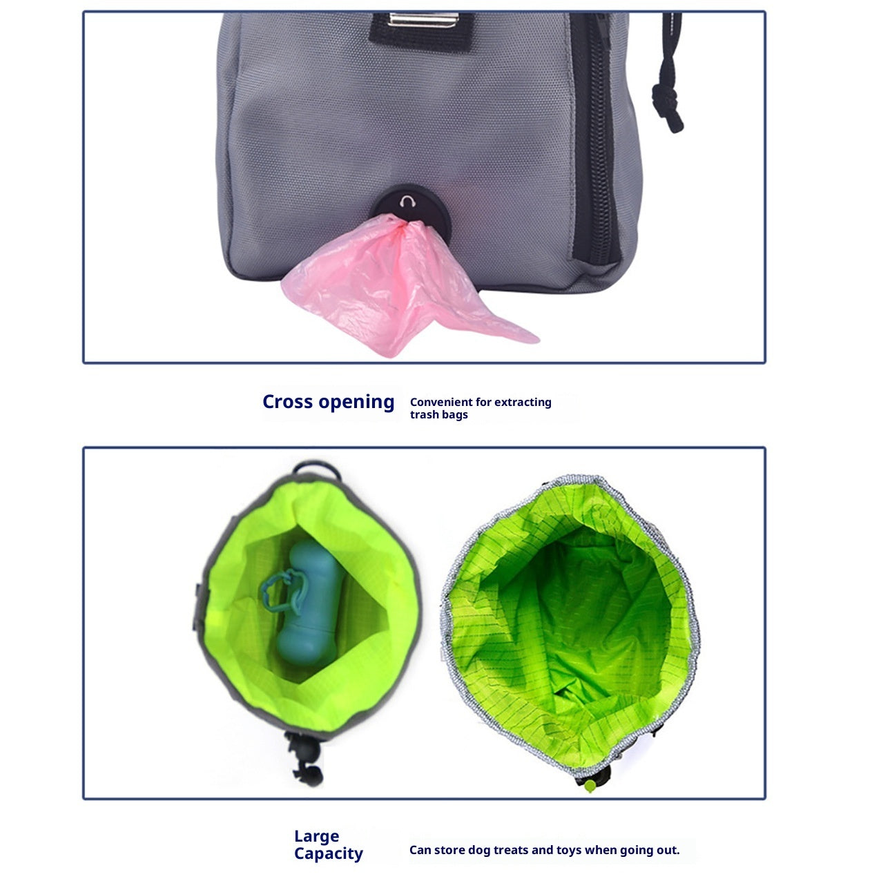 Out Portable Pet Snack Training Bags