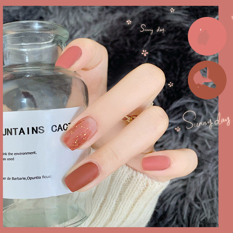 Water-based Matte Nail Polish Autumn And Winter Color Matte Matte Texture