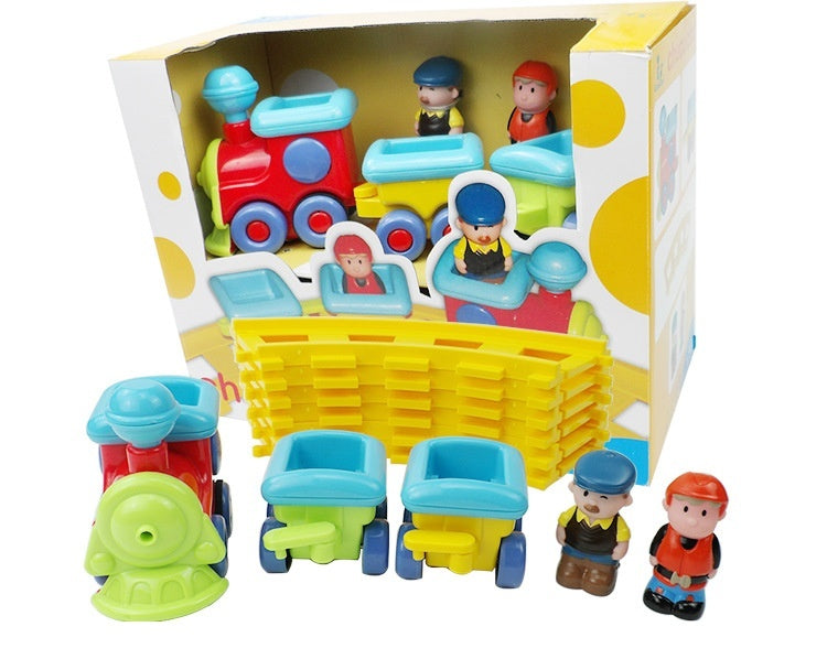 Children's Electric Toys Track Train Assembled Toy
