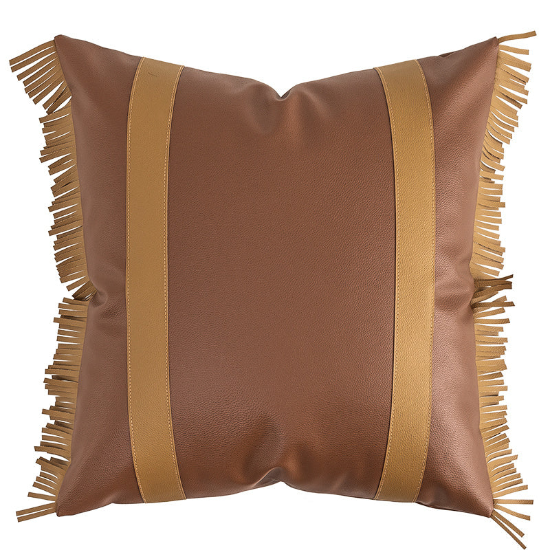 Light Luxury Pillow Cover, Sofa, Living Room, Household Leather