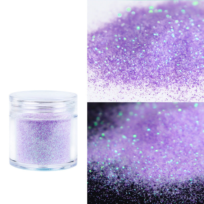 Bottled Sea Salt Granulated Sugar Woolen Nail Shimmering Powder