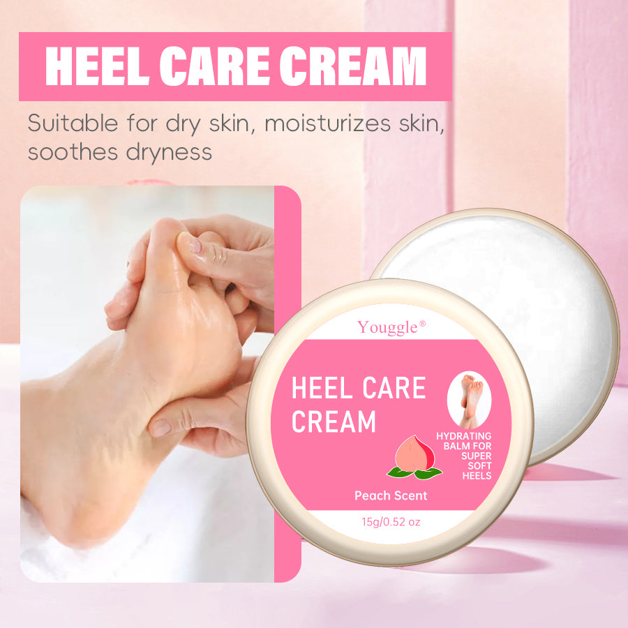 Peach Foot Cream Organic Cracked Heels Intensive Moisturizing Foot Repair Cream