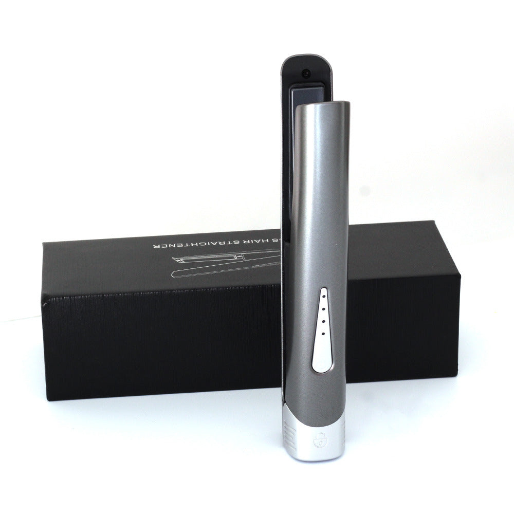 USB Rechargeable Dual-purpose Inner Buckle Portable Hair Straightener