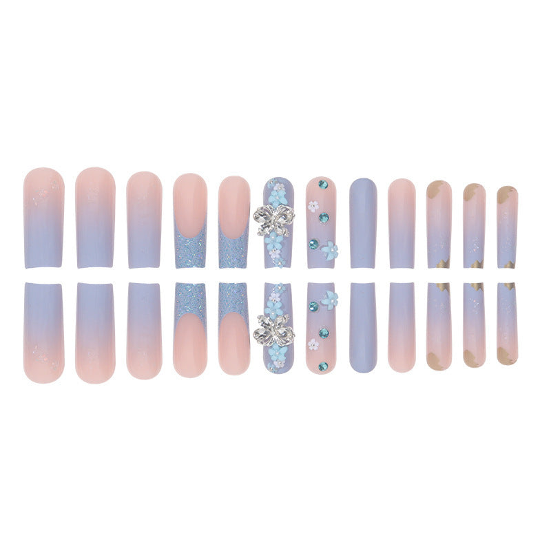 European And American Blue Long Wear Nail Tip