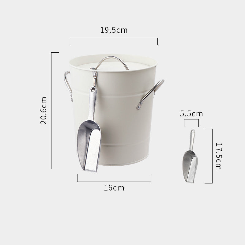 Beer Champagne Red Wine Small Ice Cube Bucket  With Lid