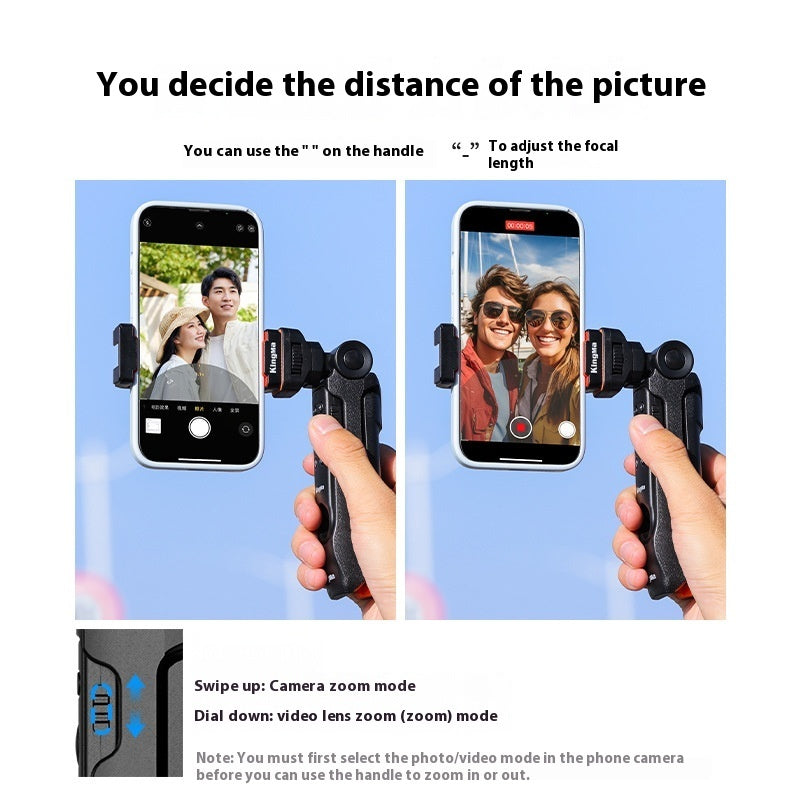 Mobile Phone Bluetooth Remote Control Tripod With Handle
