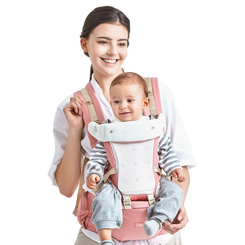 Breathable Waist Stool With Baby Shoulder Sling