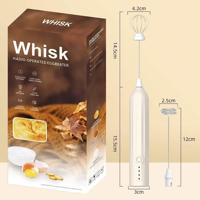Mini Handheld Coffee Baking At Home Milk Frother Electric Stirring Rod
