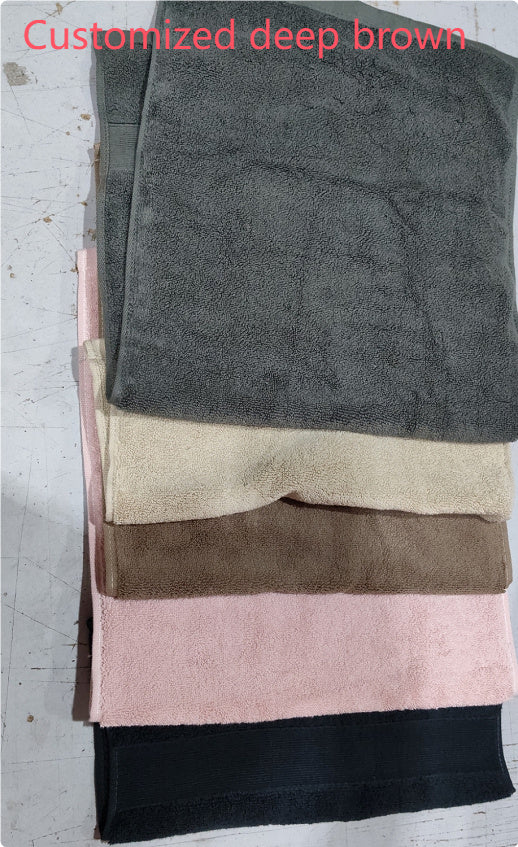 Bath Towel Plain Broken Face Gift Foreign Trade Towel