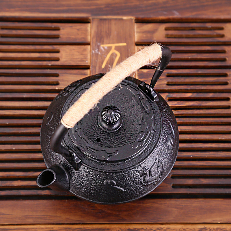 Household Tea Brewing Tea Brewing Pot Single Teapot Boiled Cast Iron Electric South Half-handmade Raw