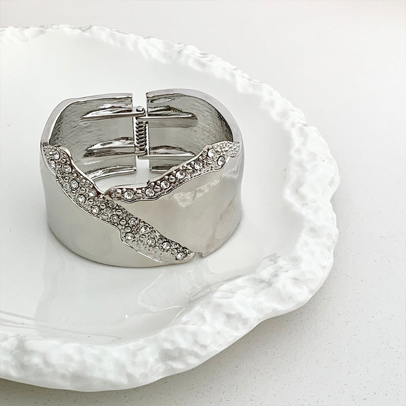 Simple Wide Face Bracelet For Women