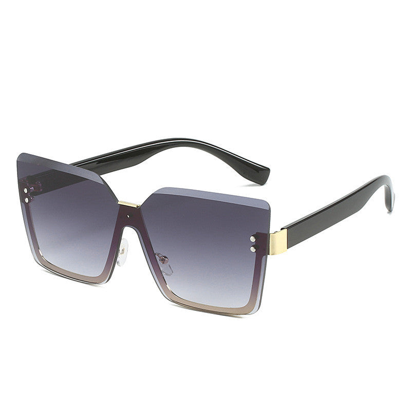 Ins Glasses Personalized One Piece Sunglasses
