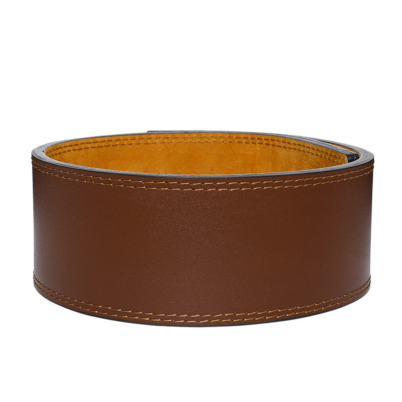 Thick Cowhide Men's Sports Belt