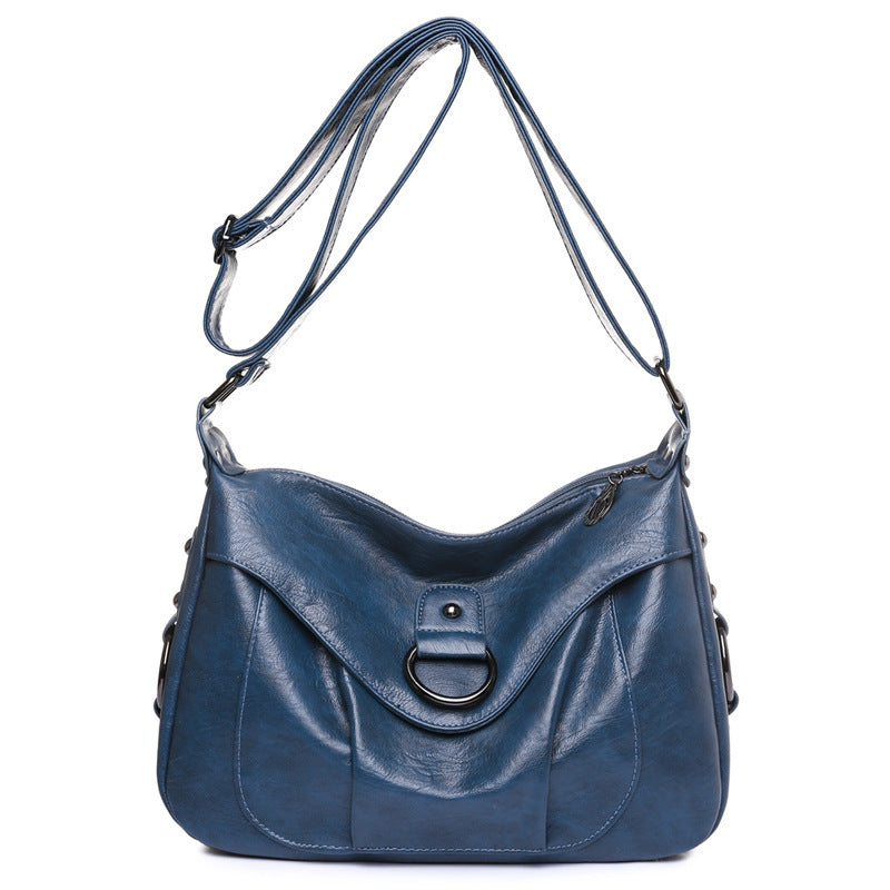 Women's Retro Fashion Casual Large Capacity Shoulder Bag