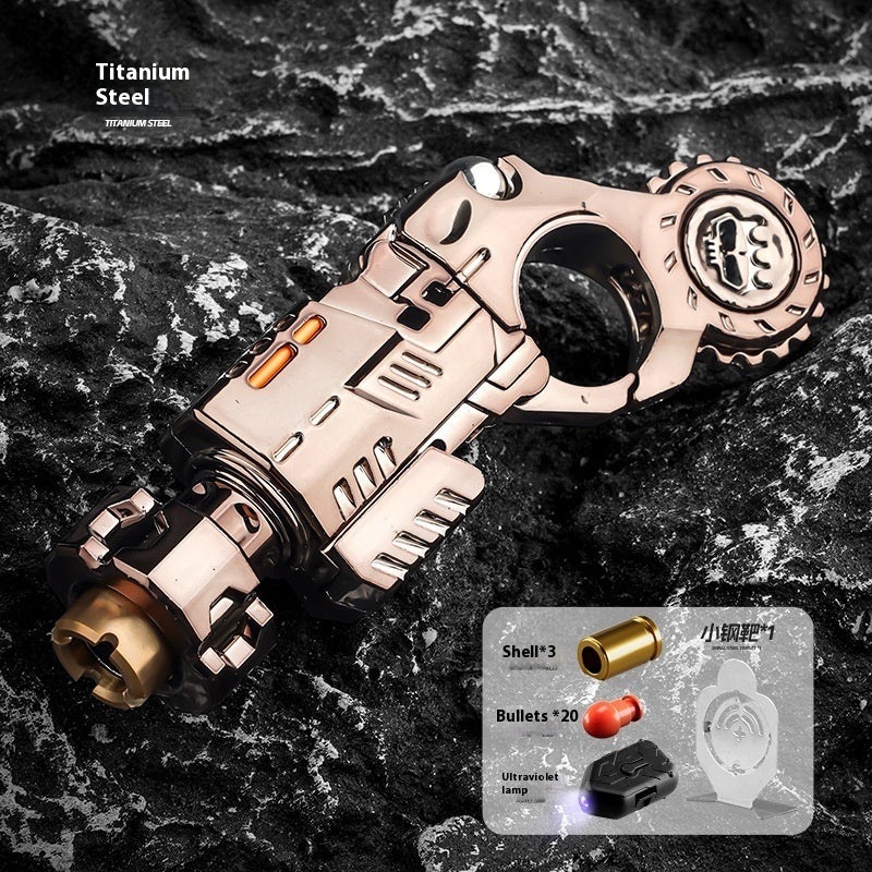 Soft Bullet Gun Decompression Toy Capable Of Throwing Shell And Launching
