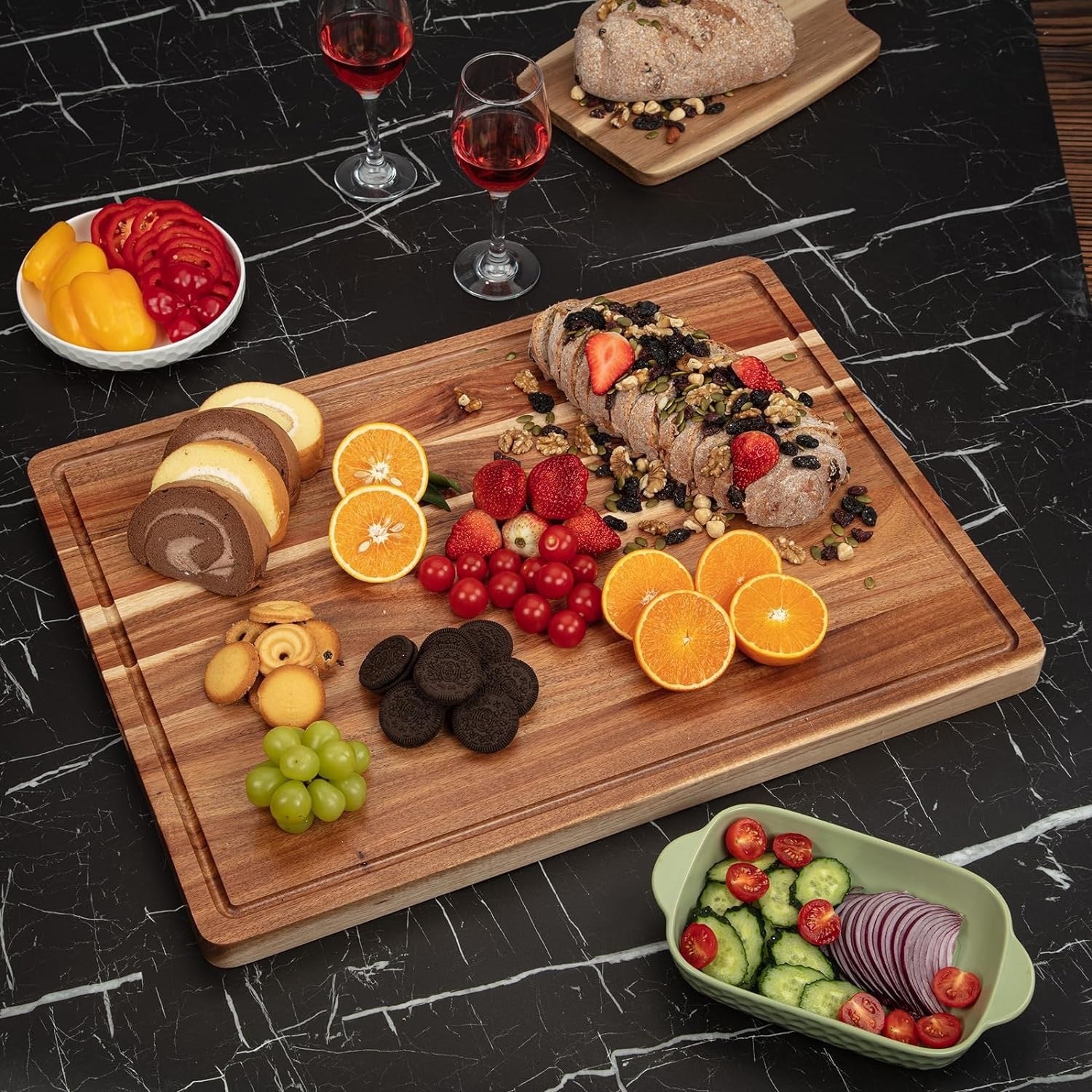 Acacia Mangium Chopping Board Kitchen Classification Chopping Board Fruit And Vegetable Dough Board