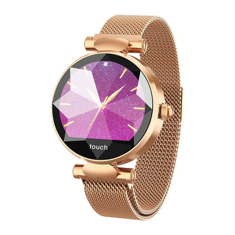 Bracelet connecté Bluetooth avec écran rond couleur 1.04
