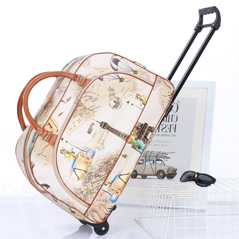 Home Fashion And Practicality Vegetarian Female Suitcase