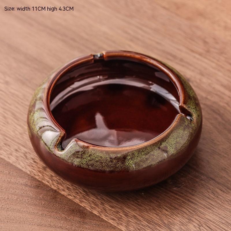 Nordic Style Light Luxury Ceramic Ashtray Household