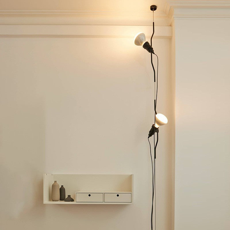 Bedside Pendant Lamp In The Bedroom