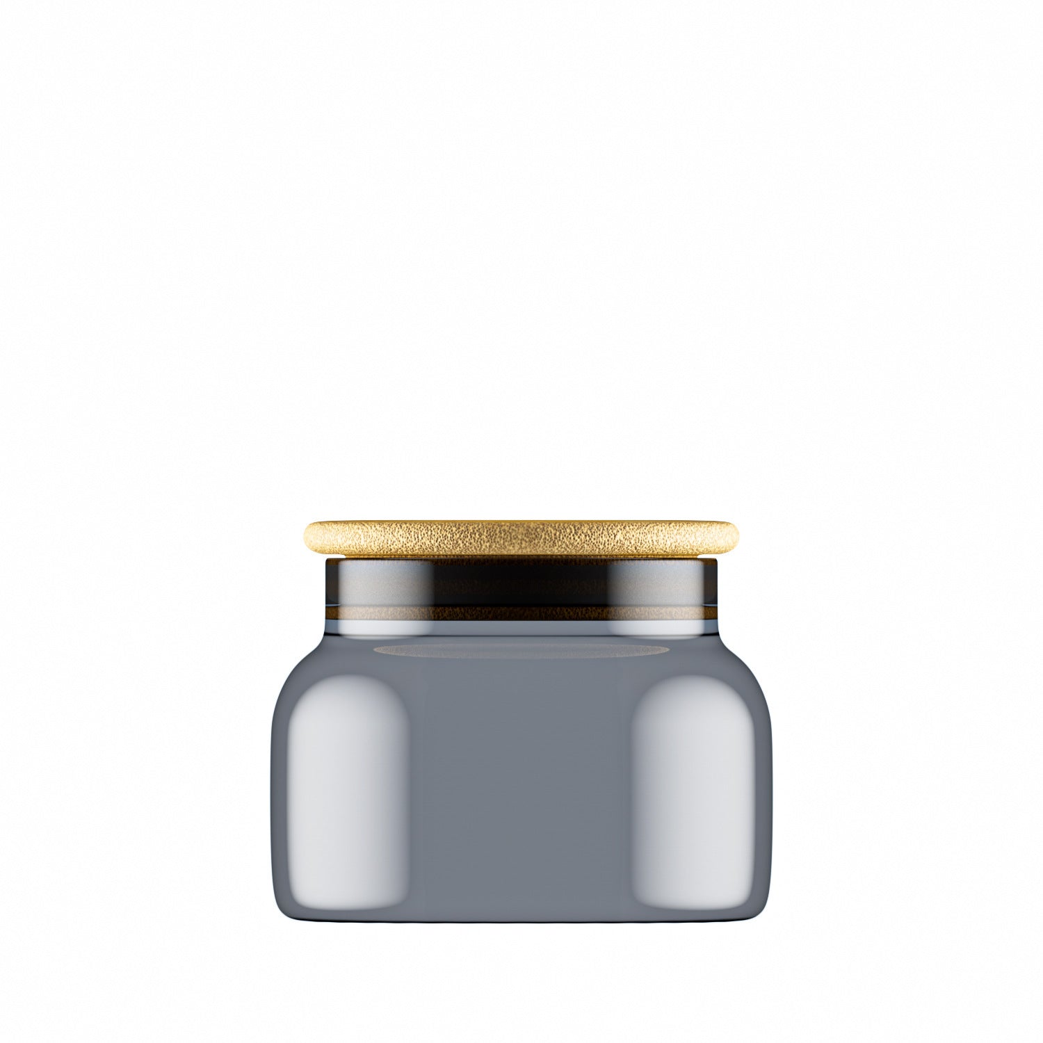 Bamboo Lid High Borosilicate Glass Heat-resistant Storage Jar