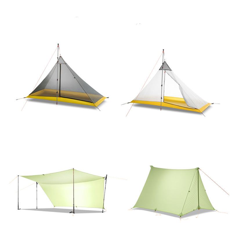 Nylon Tent Double Net Yarn Breathable Without Rod Inner