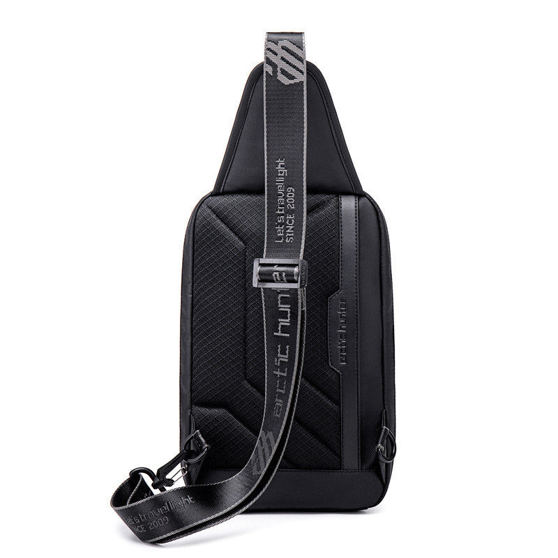 New Men's Chest Bag Creative Storage Single Shoulder Messenger Bag