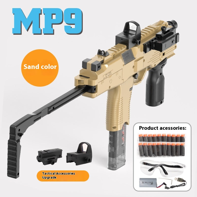 MP9 High-speed Electric Automatic Continuous Delivery Of Left-wheel Submachine Gun