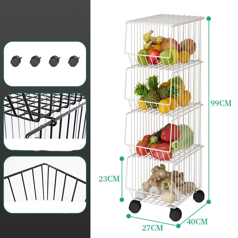 Black Paint Seasoning Bottle Finishing Storage Rack