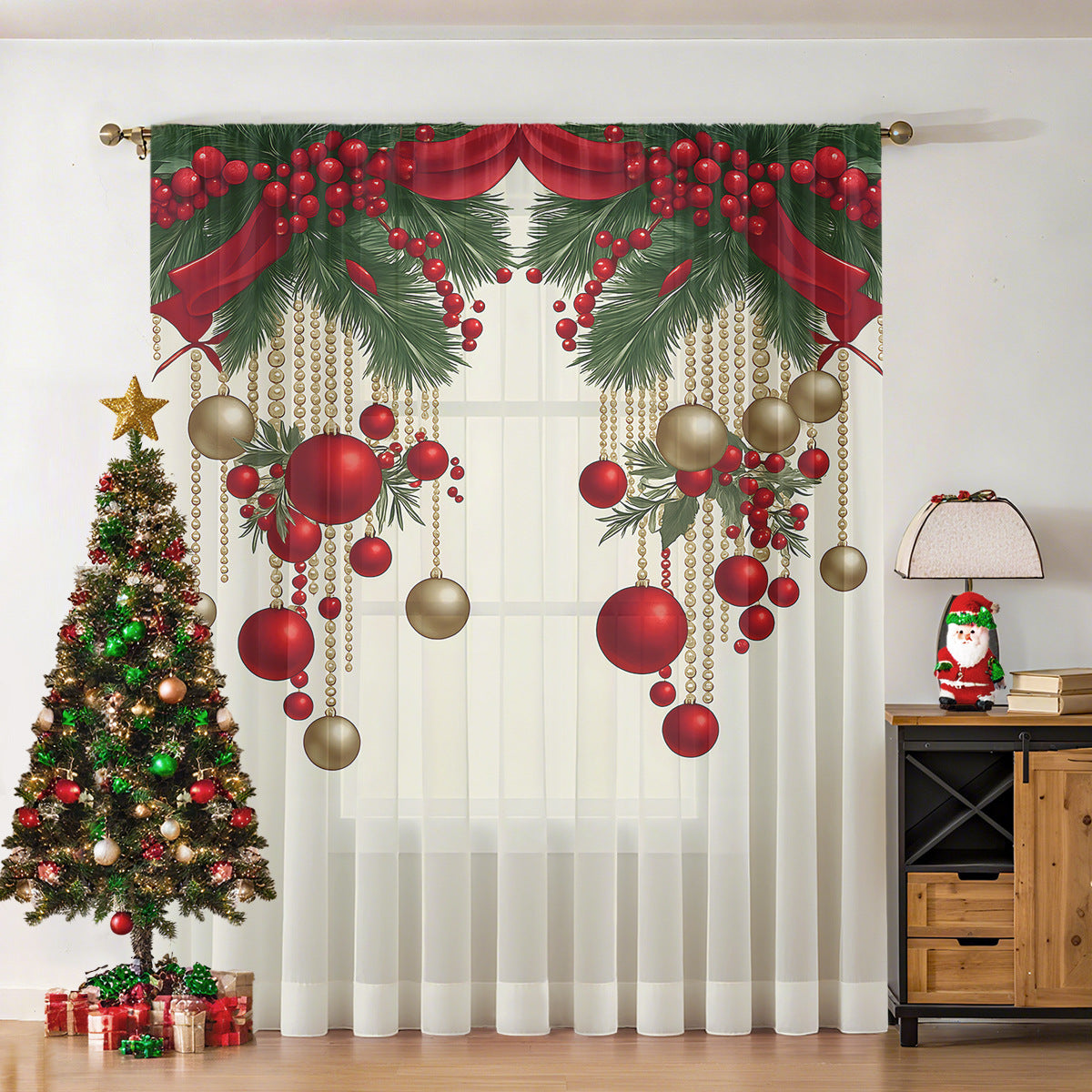 New Christmas Series Window Screen