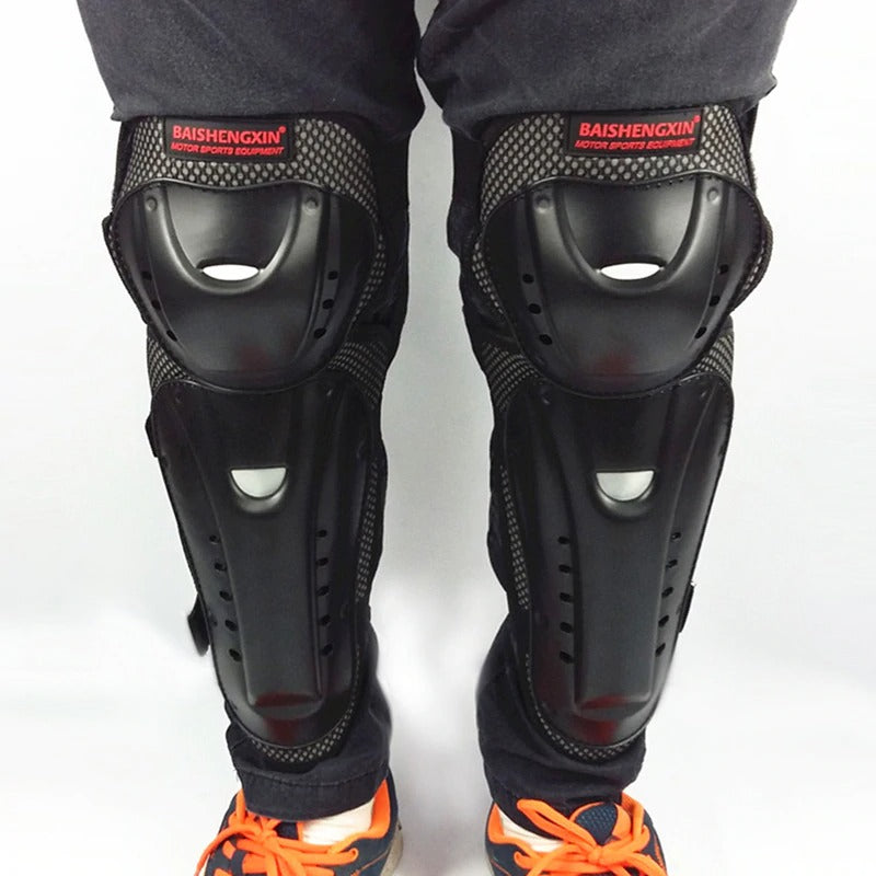 Four-Piece Motorcycle Protective Gear For Riding Off-Road Anti-Fall Knee Pads And Elbow Pads