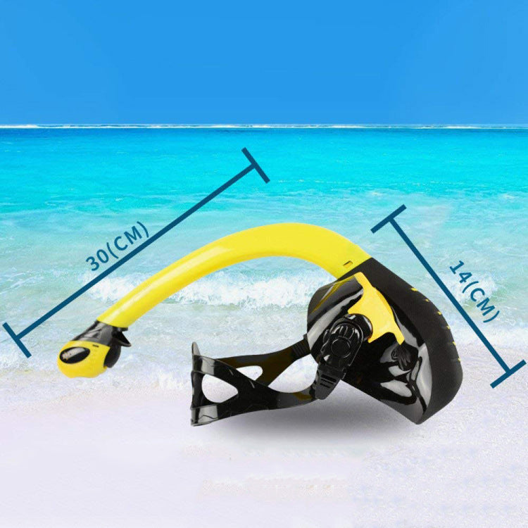 Snorkeling full cover full dry diving mask diving equipment silicone diving mask