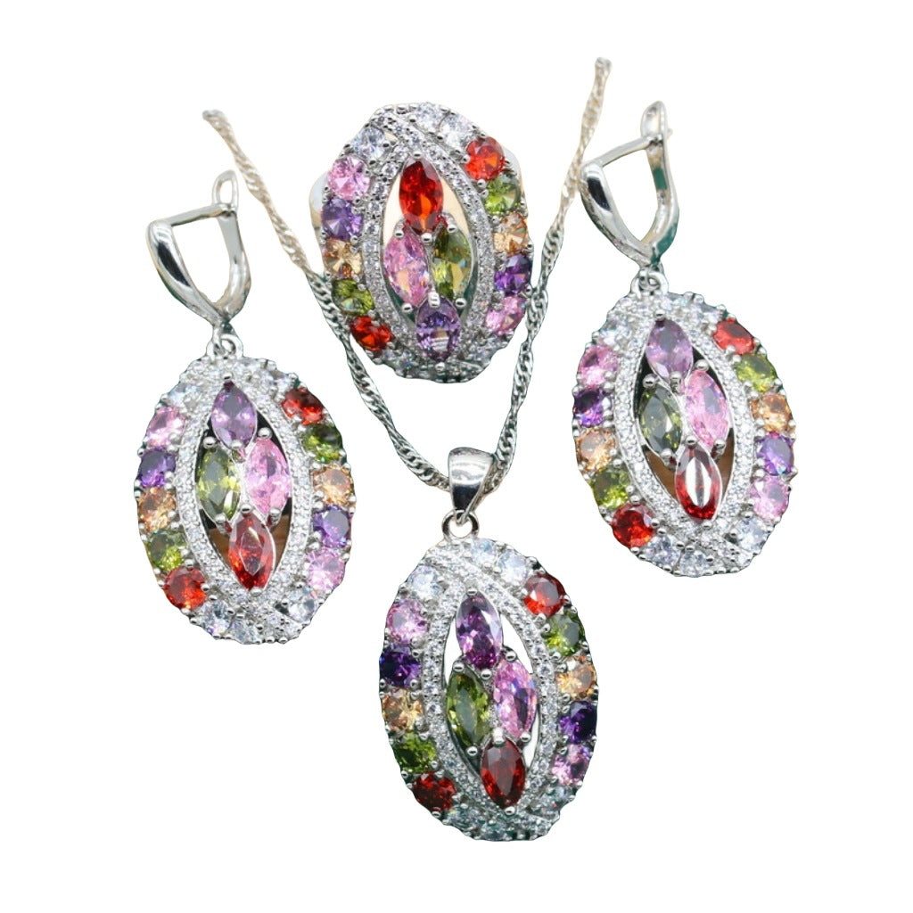 European And American Fashion Ring Ornament Suit
