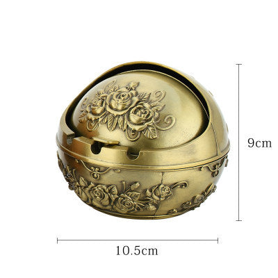 Retro Elephant Ashtray Creative Personality Trend Spherical Belt Cover